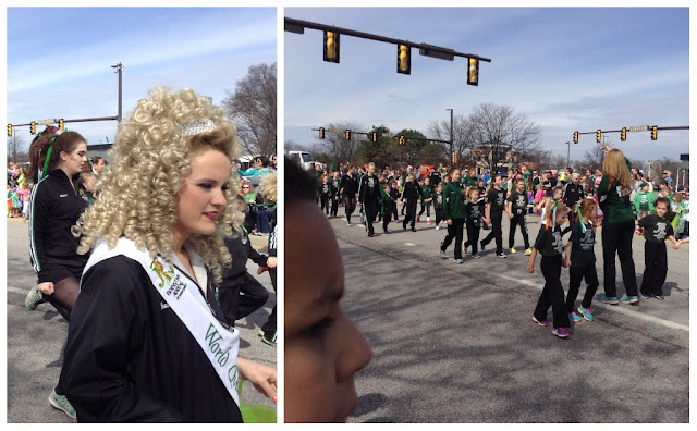 Irish step dancers at Dublin's St. Patrick's Day Parade #IrishisanAttitude #SoDublin