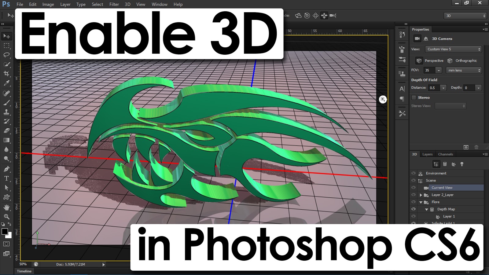 active 3d photoshop cs6 setup download