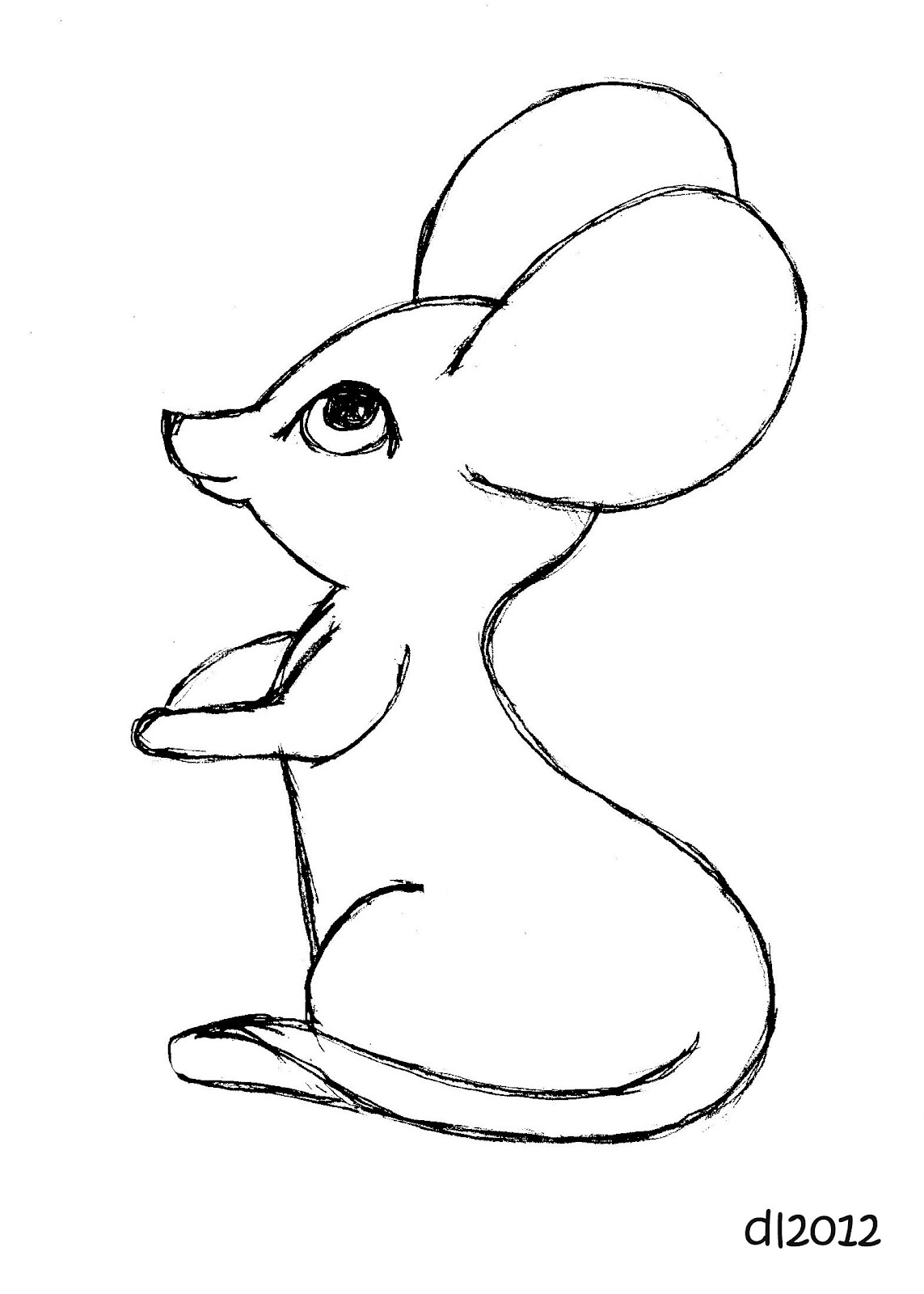 Как легко нарисовать мышку. Мышка рисунок. Мышка для срисовки. Рисунок мышки карандашом для срисовки. Мышонок рисунок карандашом.