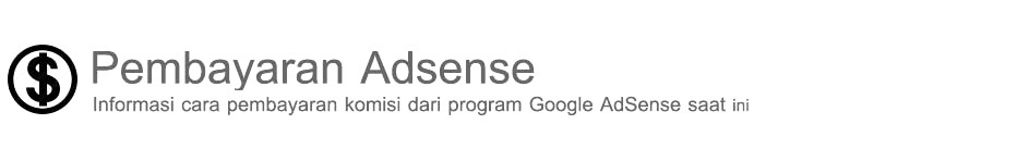 Pembayaran Adsense