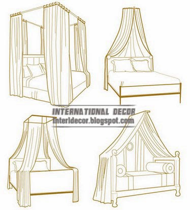 design of canopy bed, canopy beds for girls room