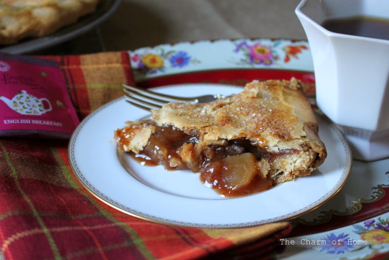 The Charm of Home Rustic Apple Cider Pie