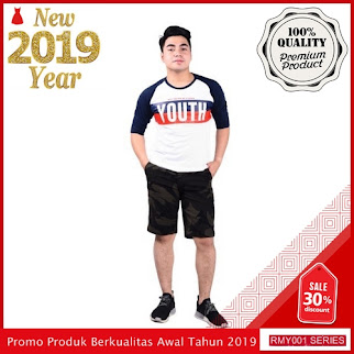 RMY202D31 Diesel Kaos Oblong Raglan Keren Hitam 3 BMGShop
