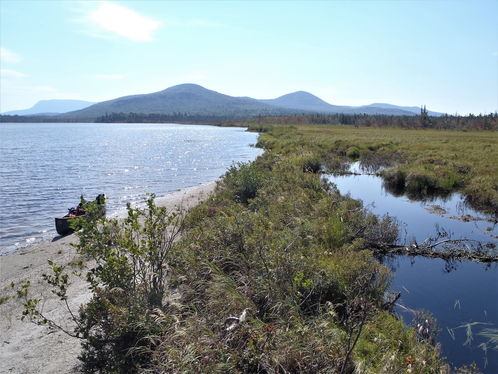 MOOSEHEAD & LOBSTER LAKES canoe camping in Maine