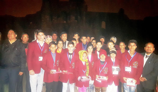 A K Gupta, GM, SEL, ITDC with National Bravery award winners at Purana Qila- A K Gupta, GM, SEL, ITDC with National Bravery award winners at Purana Qila-