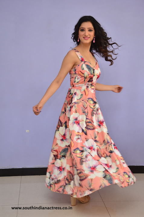 Richa Panai at Rakshaka Bhatudu Movie Pre Release