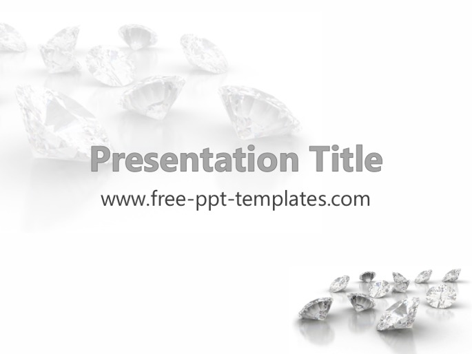 diamond powerpoint template