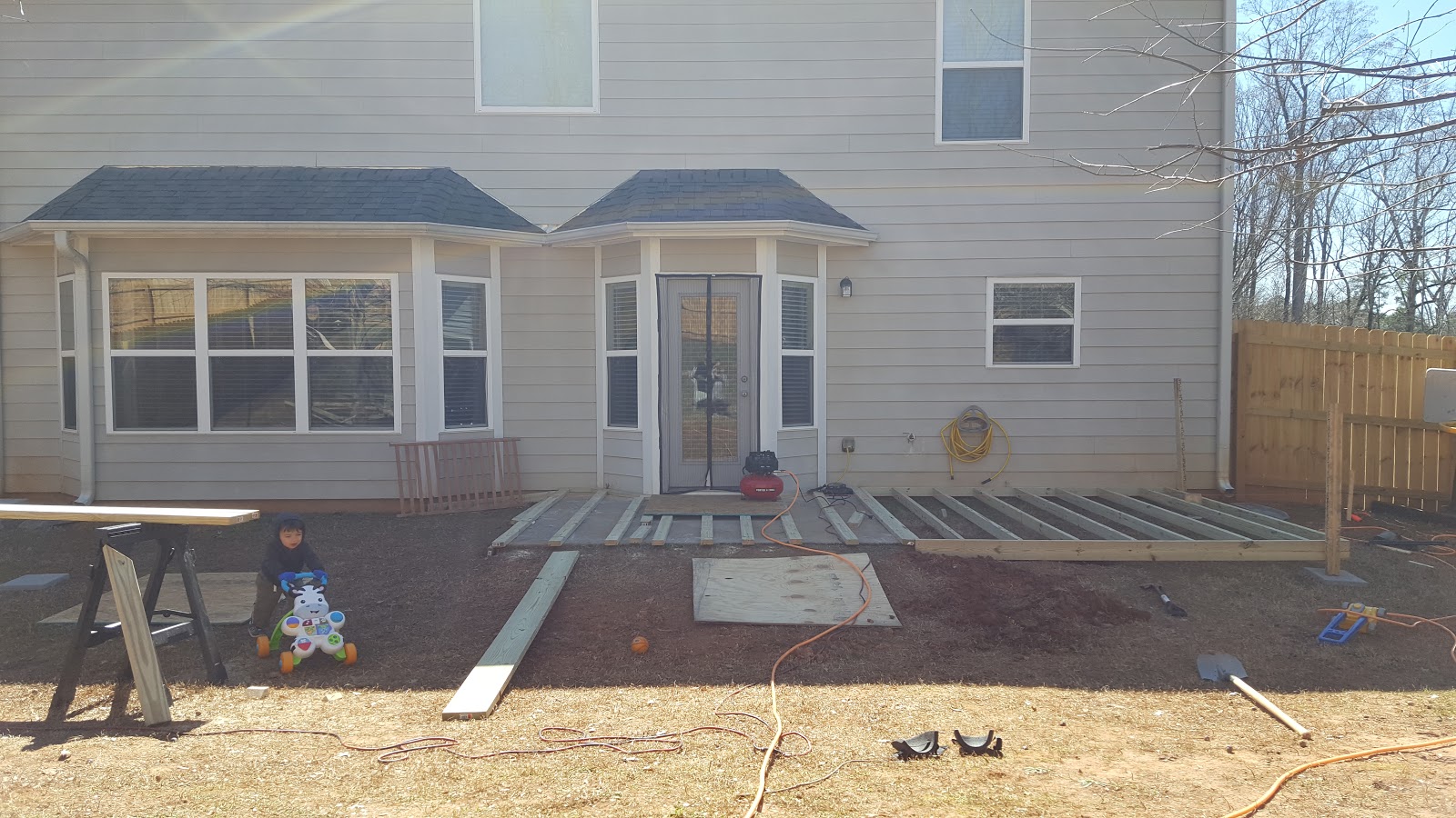 Duo Ventures DIY Floating GroundLevel Deck