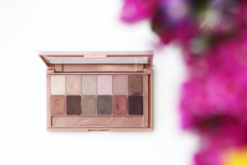 The Look: Maybelline The Blushed Nudes Palette - Minnebelle