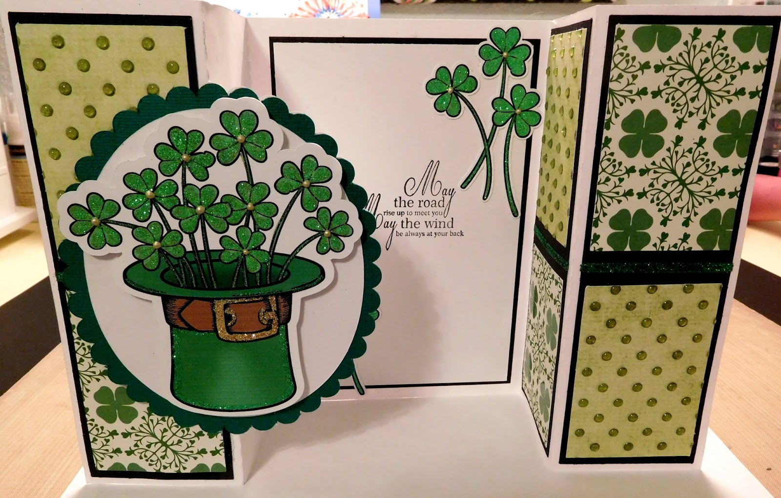 joanne any st patricks day stamps