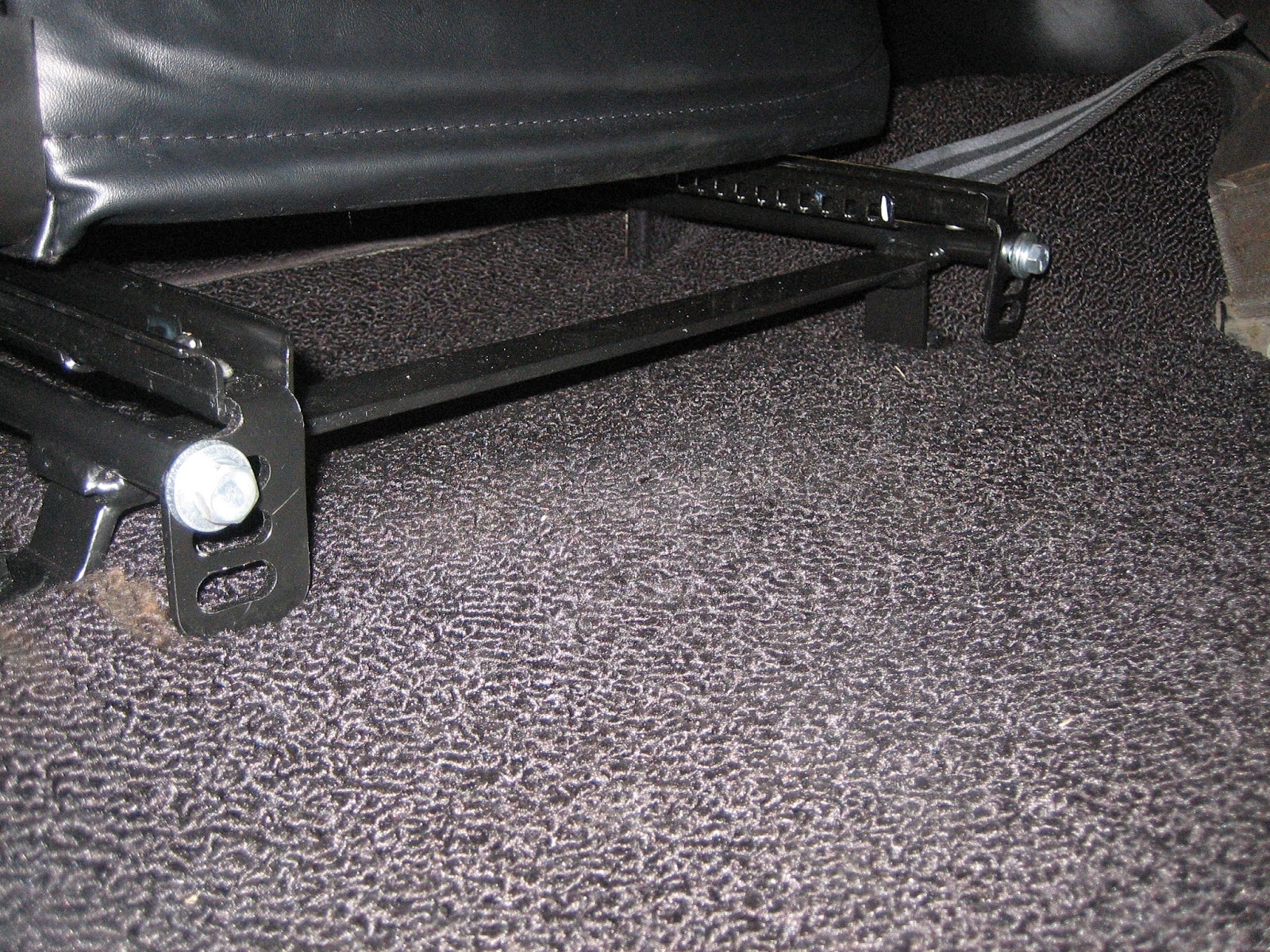 Eric's Garage Procar Pro 90 seats installed in a 1965 Ford Falcon Hardtop