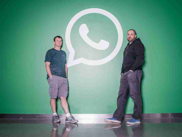 WhatsApp founders Brian Acton and Jan Koum