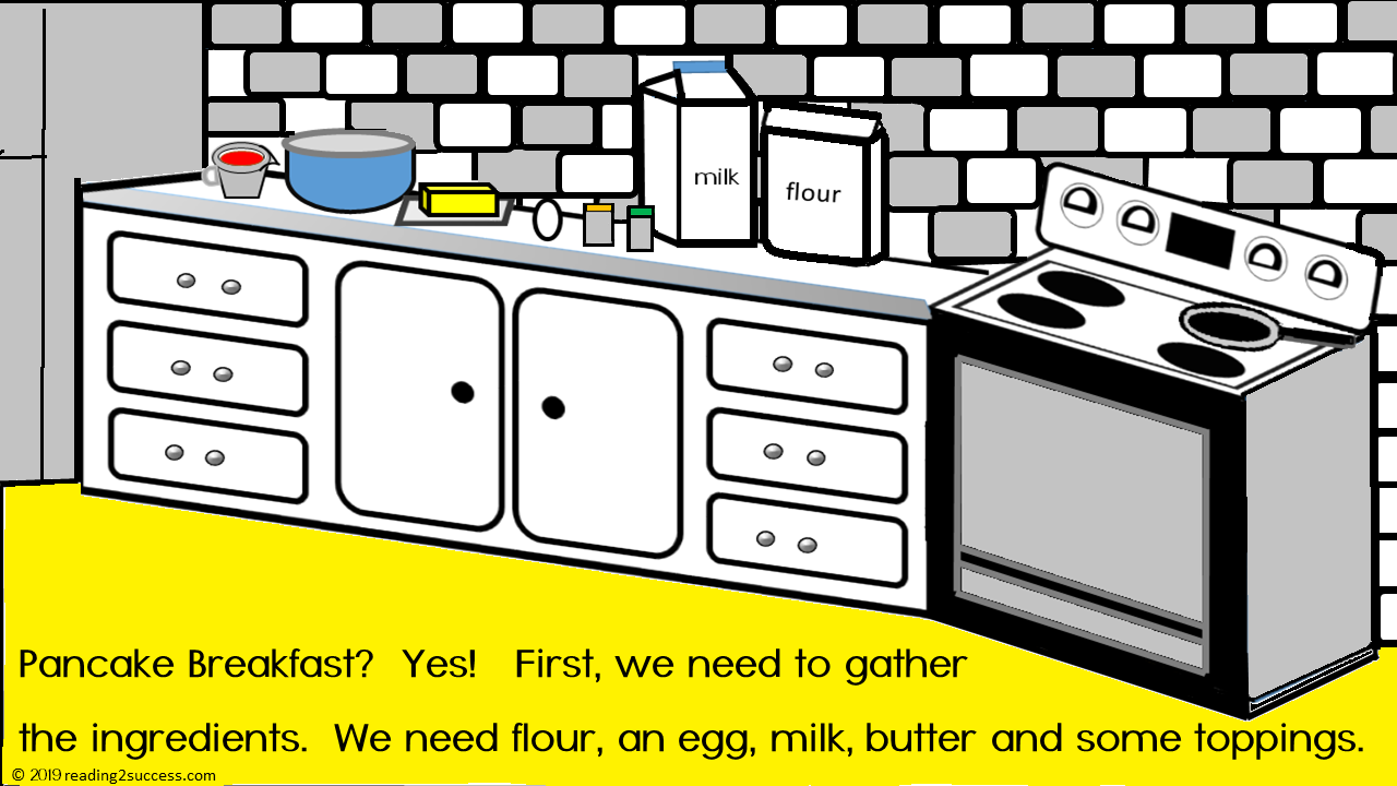 Reading2success Writing and Sequencing Activities Inspired by Pancakes
