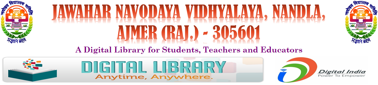 JNV Ajmer Digital Library