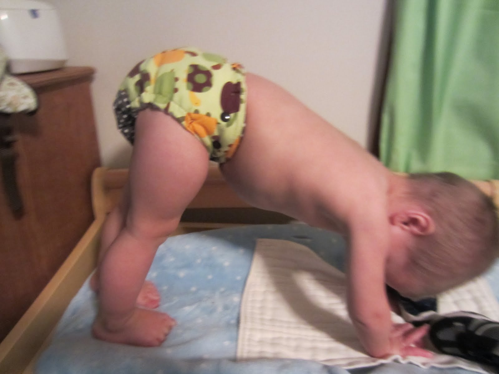 orgasm grunt diaper Poop squat