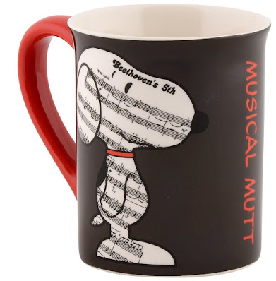Peanuts Snoopy Musical Mutt Mug by Department 56