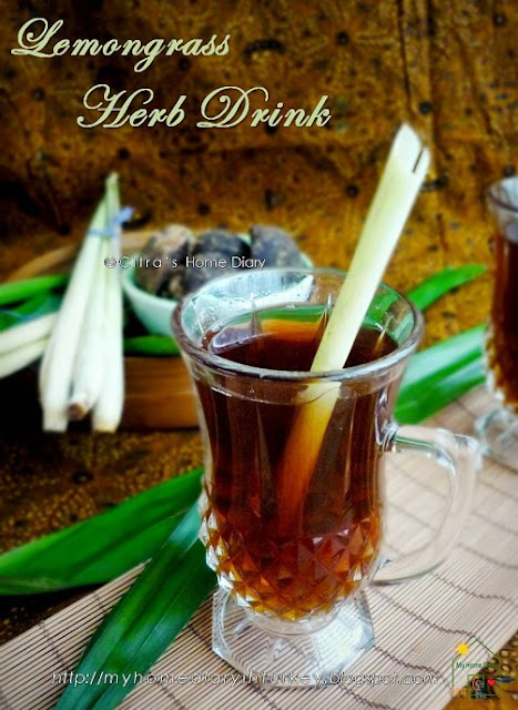Indonesian Lemongrass herb drink for chill days / WEDANG SEREH