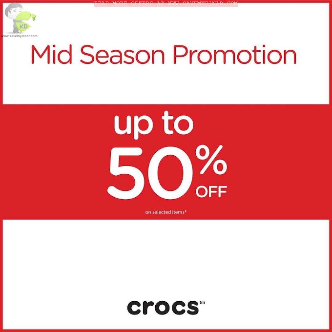 Crocs Kuwait - Up to 50% mid season promotion