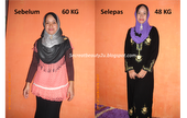 Testimoni sebenar turun 12kg