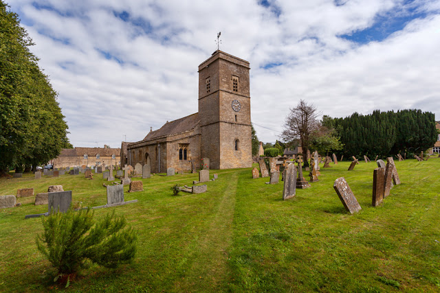 13th century Holy Trinity Church at Ascott under Wychwood  by Martyn Ferry Photography
