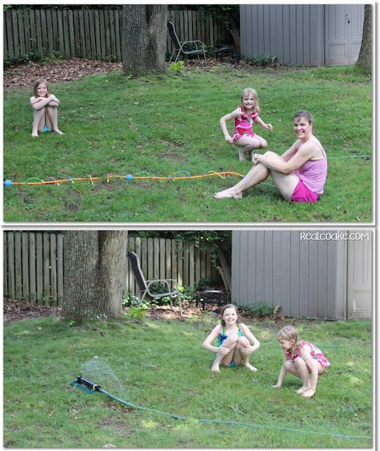 This looks like great summer family fun! Easy to put together a fun afternoon game with the family. #FamilyFun#Games #Summer #RealCoake