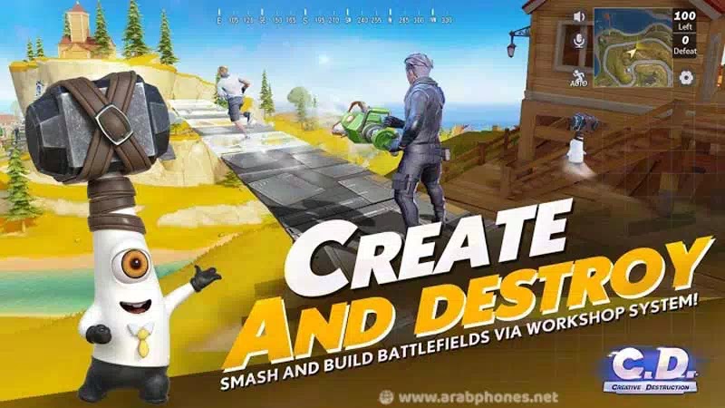 تحميل لعبة creative destruction مهكرة للأندرويد
