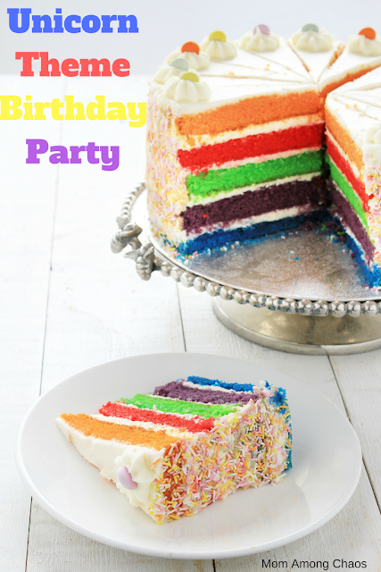 Unicorn, unicorn theme birthday party, DIY, ideas, for her, birthday, party ideas, party, rainbow