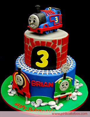 Thomas the train birthday cake for kids