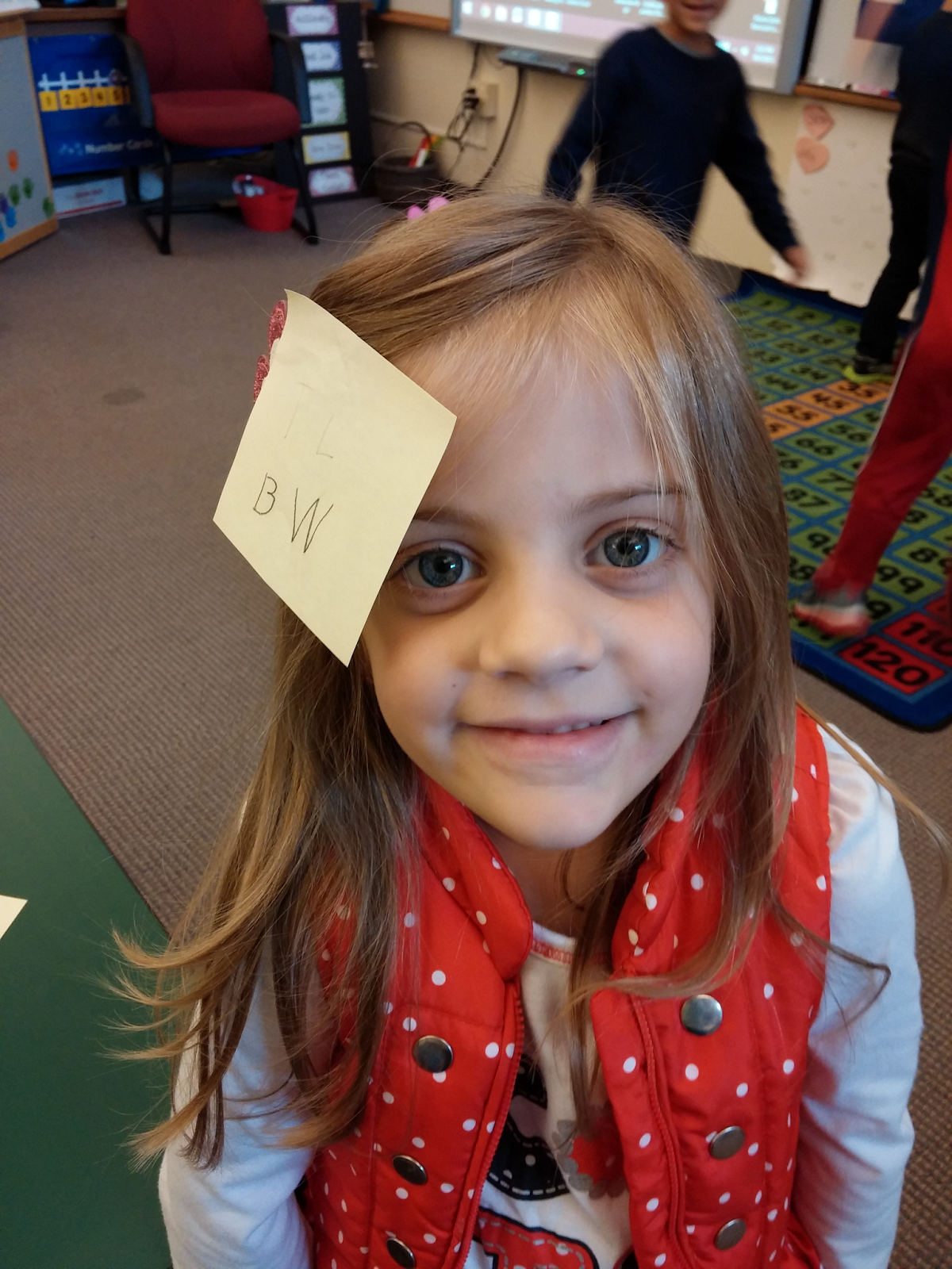 Kindergartners Have Class!: This is how we label!
