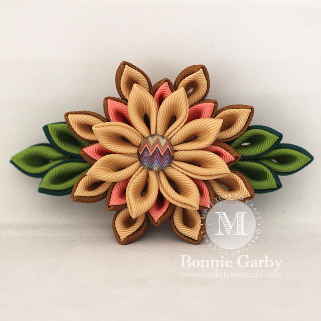Really Reasonable Ribbon Blog DIY Kanzashi Ribbon Flower Tutorial