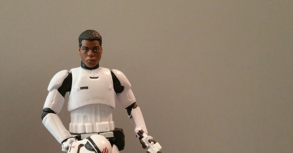 finn in stormtrooper armor