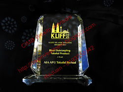 Produk Takaful Terbaik KLIFF 2012