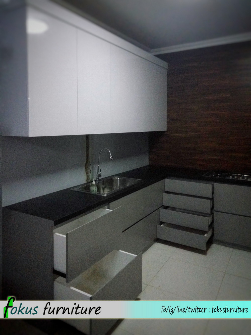Kitchen set minimalis di Duren tiga, Jaksel Furniture,Kitchen set