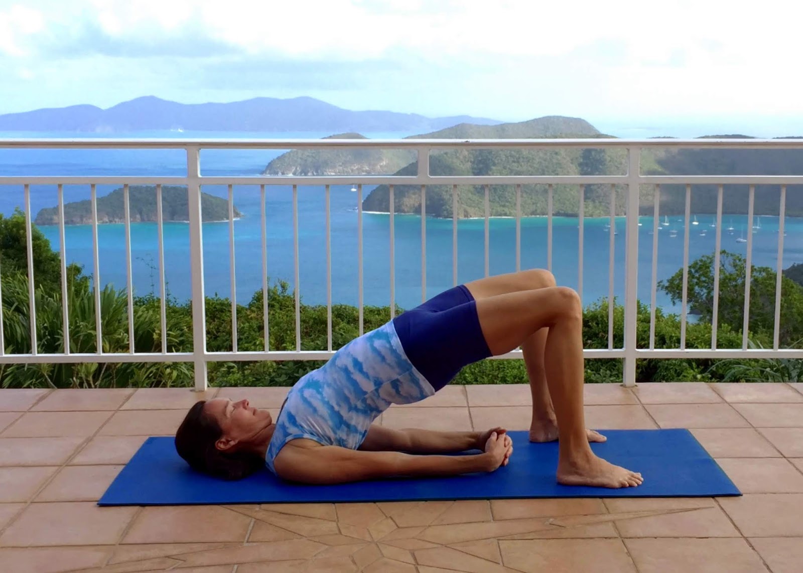 Yoga Pose Bridge Pose Claudia Cummins