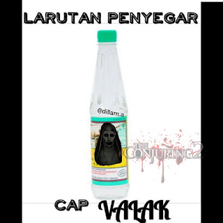 Penampakan aktris Bonnie Aarons sebagai Valak dalam film The Nun.