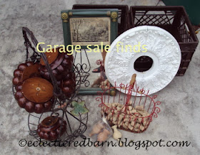 Eclectic Red Barn: Dollar garage sale finds