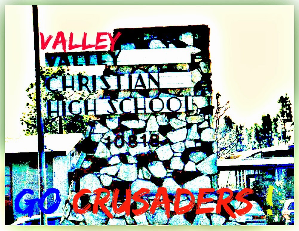 VALLEY CHRISTIAN: GO CRUSADERS & DEFENDERS!  CERRITOS-BELLFLOWER, CA    