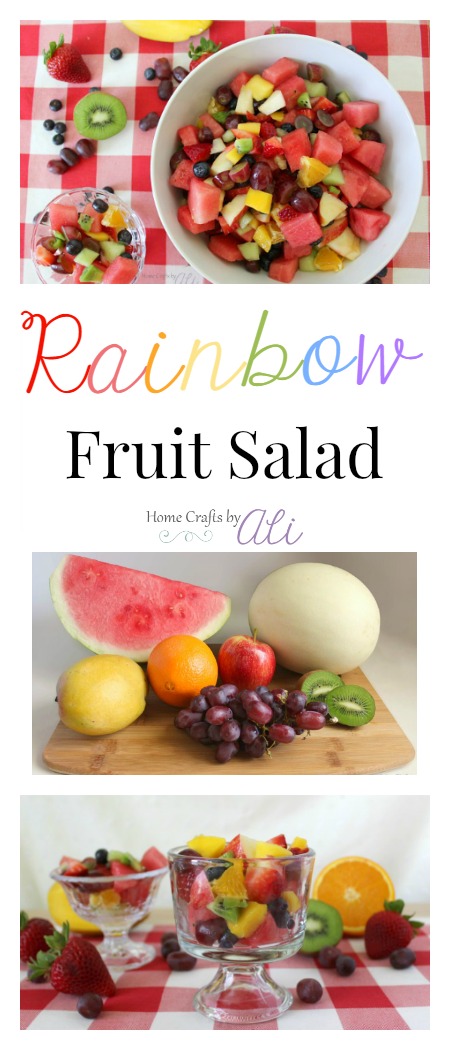 Rainbow Fruit Salad Home Crafts By Ali