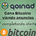 Earn Bitcoin Qoinad