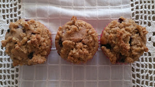 Muffins De Moras Con Streusel De Avena (congelando El Verano)
