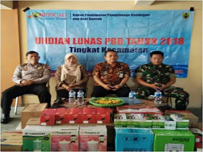 UNDIAN LUNAS PBB TAHUN 2018 TINGKAT KECAMATAN NGRAMPAL