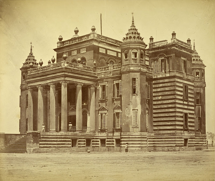 The Dilkusha Palace - Lucknow c1858