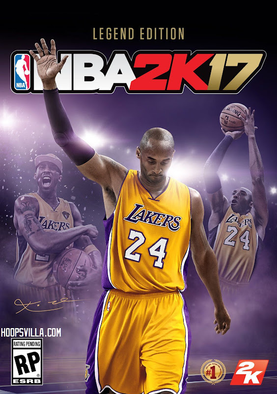 NBA 2k17 Kobe Bryant Legend Edition