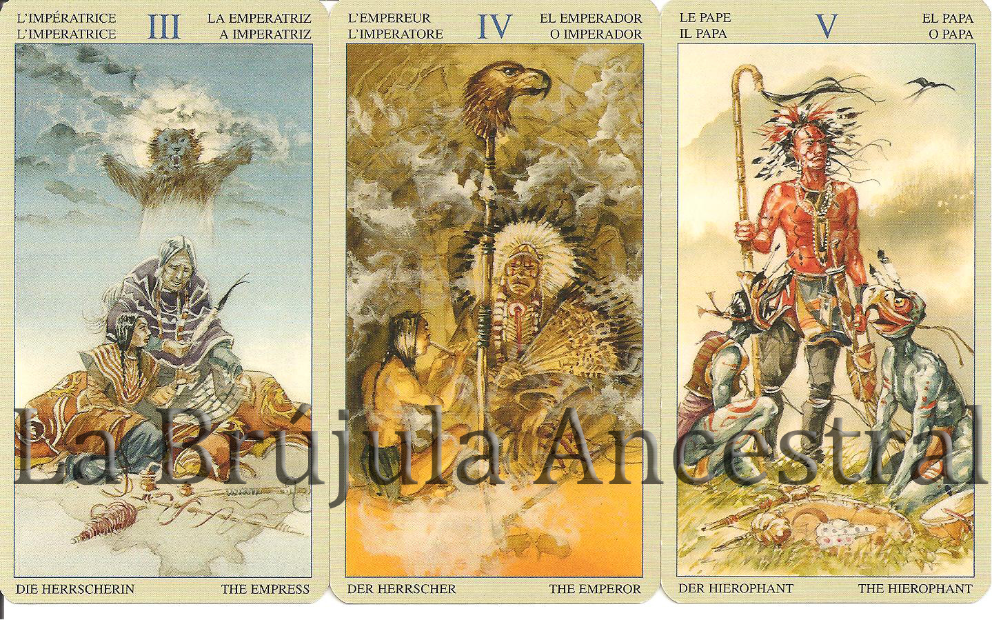 La Brújula Ancestral: El Tarot de los Nativos Americanos