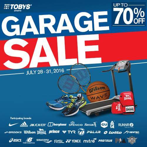 The Daily Talks Toby's Sports Garage Sale, July 2831, 2016