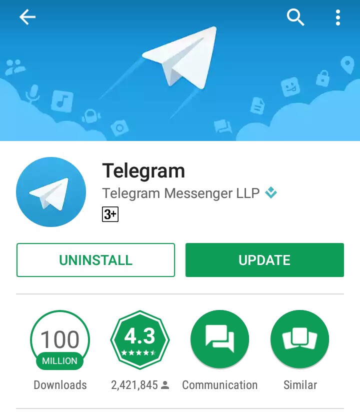 Image result for telegram messenger llp