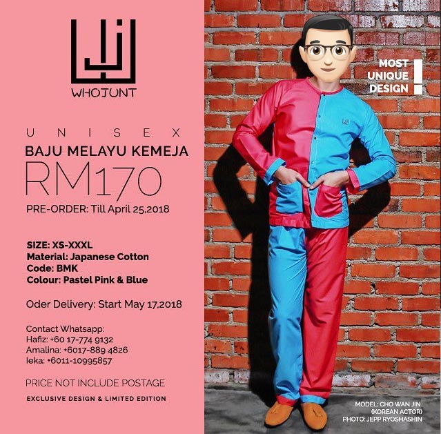 12 Rekaan Baju Melayu Lain Daripada Lain Ini Undang Kecaman Netizen Di