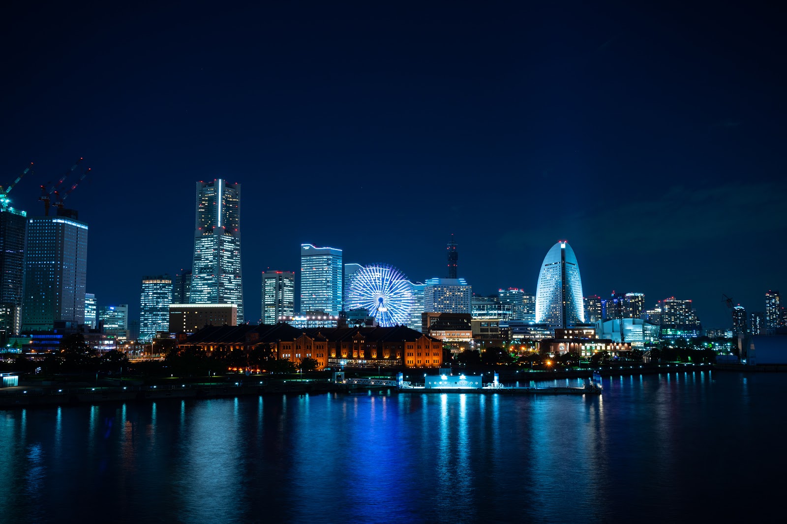 ものぐさブルーライト 夜のみなとみらいを歩く Yokohama Night Walk Vol 3