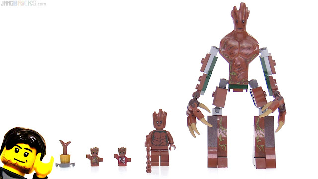 180305b Lego Marvel Groot All Versions