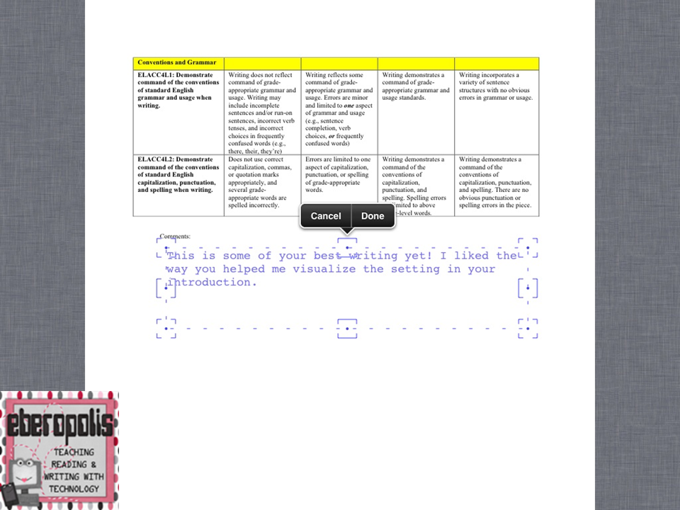 Eberopolis: Teaching Reading and Writing with Technology: Paperless ...